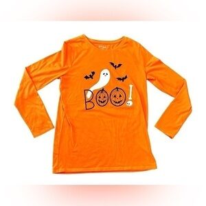 Halloween girls XL 14/16 boo ghost cat and jack long sleeve shirt top tee